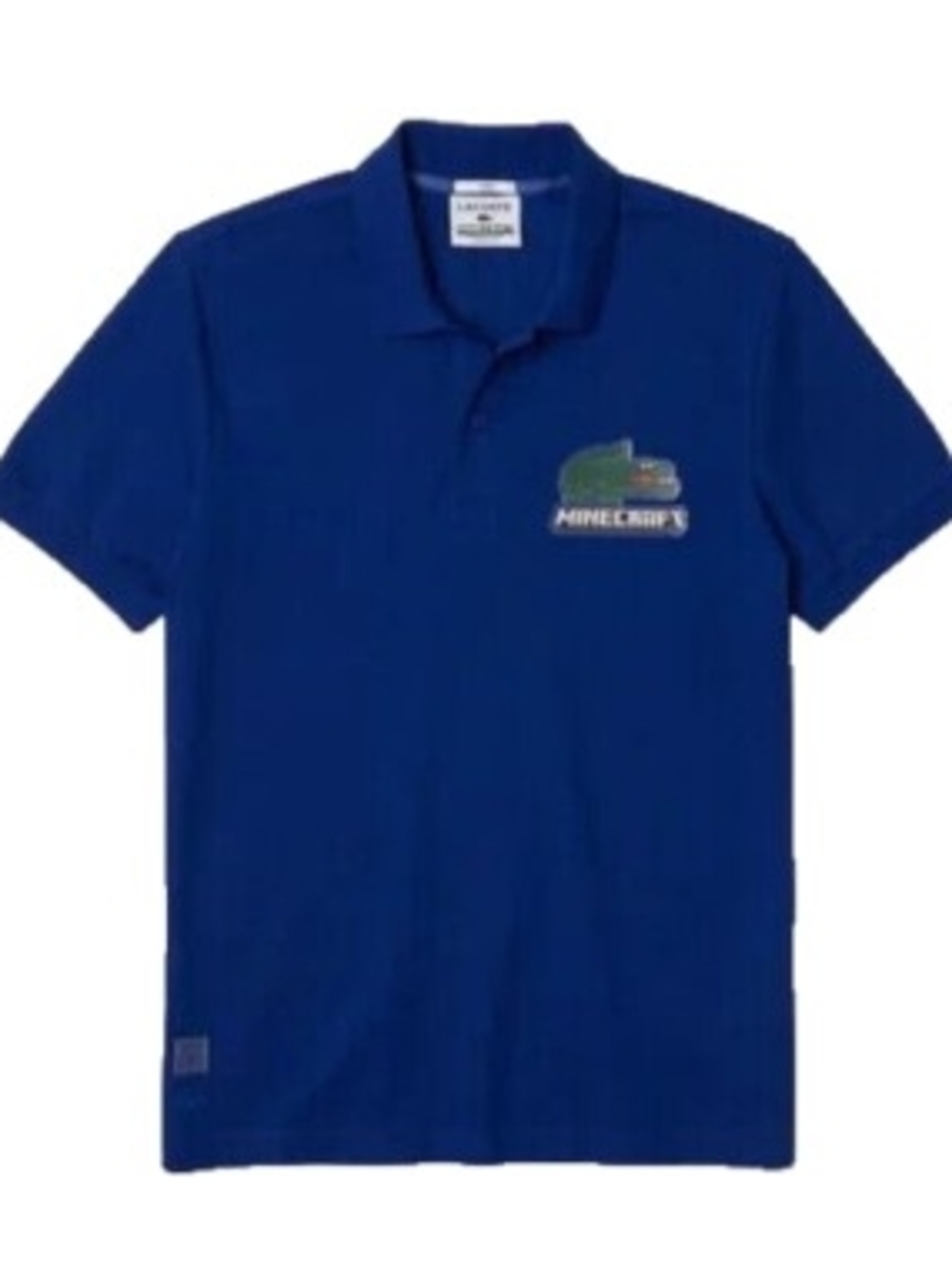 Lacoste Royal Blue Polo with Embroidered Chest Logo
